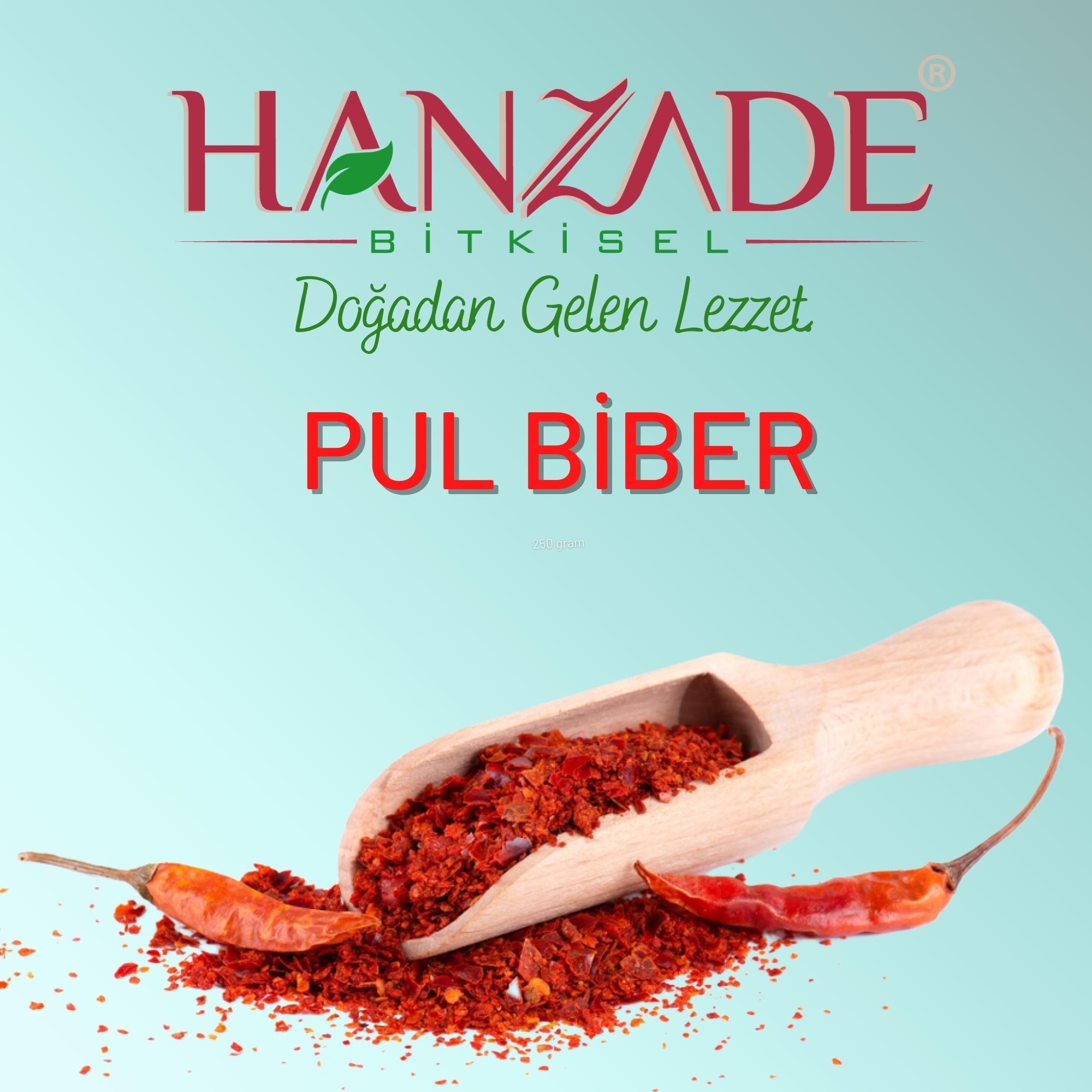 Hanzade Bitkisel Saf Pul Biber