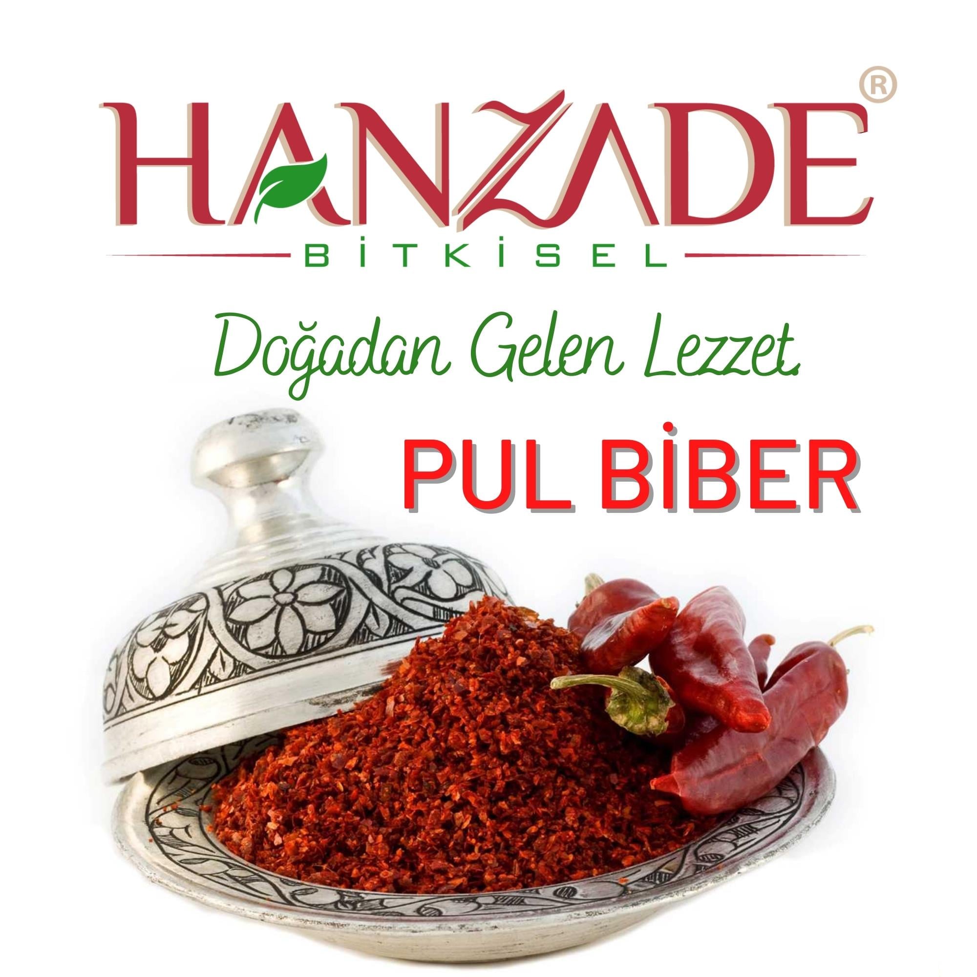 Hanzade Bitkisel Saf Pul Biber