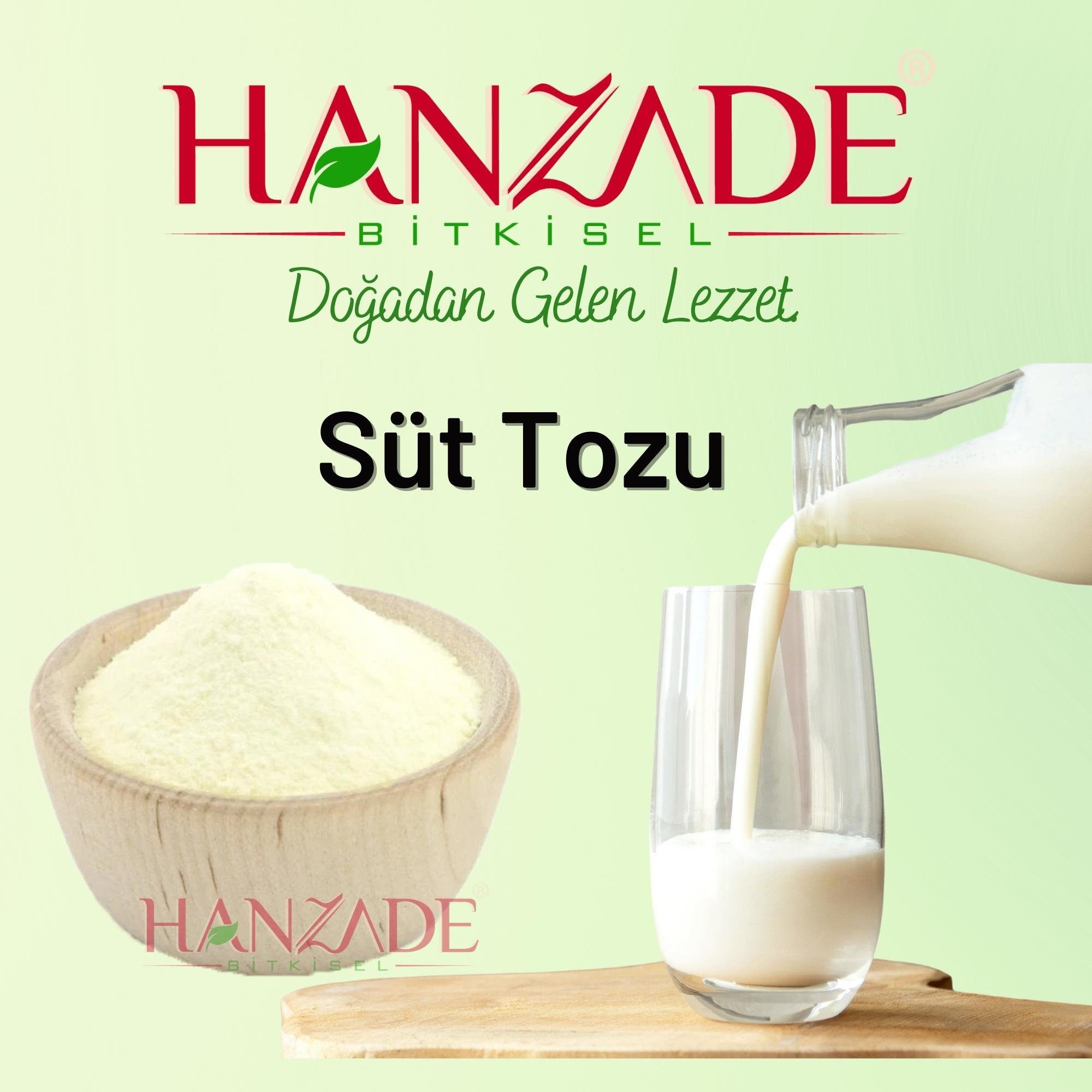Hanzade Bitkisel Saf Süt Tozu