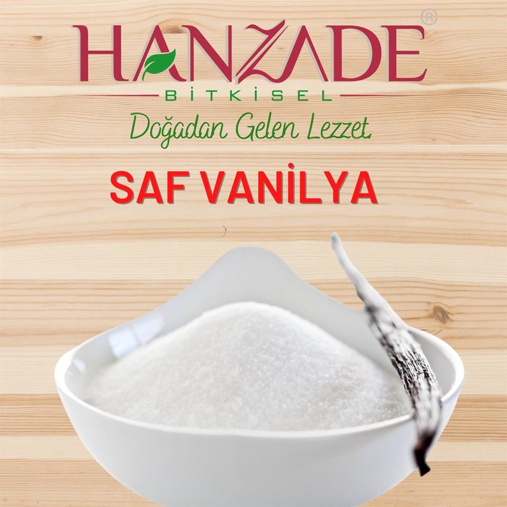 Hanzade Bitkisel Saf Vanilya Şekersiz