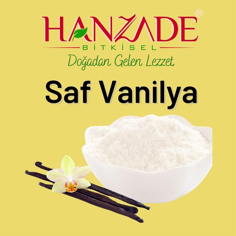 Hanzade Bitkisel Saf Vanilya Şekersiz