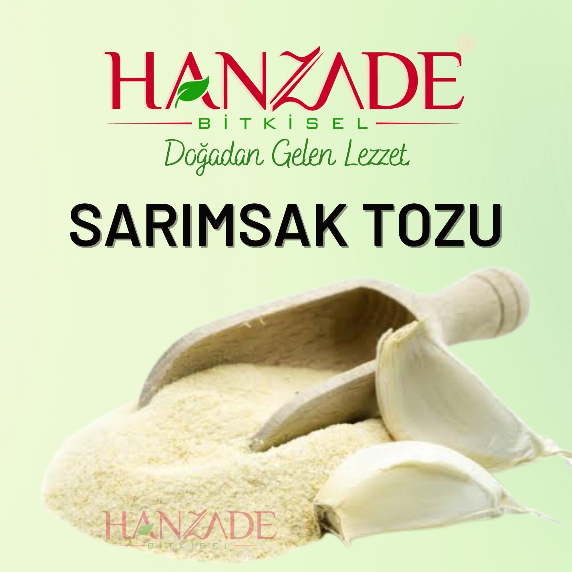Hanzade Bitkisel Sarımsak Tozu