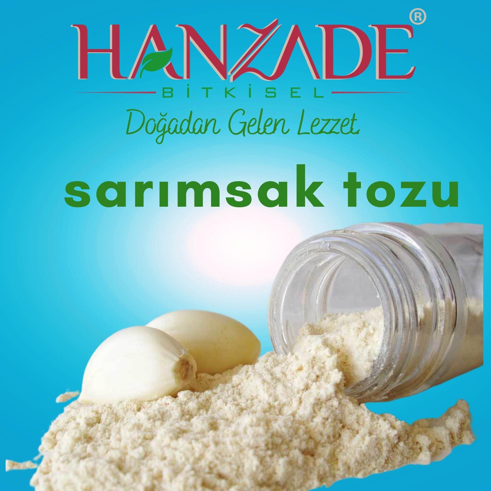 Hanzade Bitkisel Sarımsak Tozu
