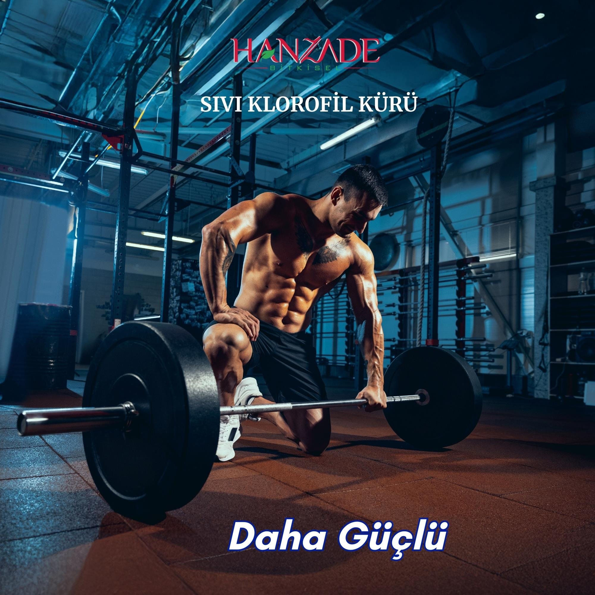 Hanzade Bitkisel Sıvı Klorofil Kürü Buğday Çimi İlaveli Bitki Ekstraktları 500 ML Cam Şişe