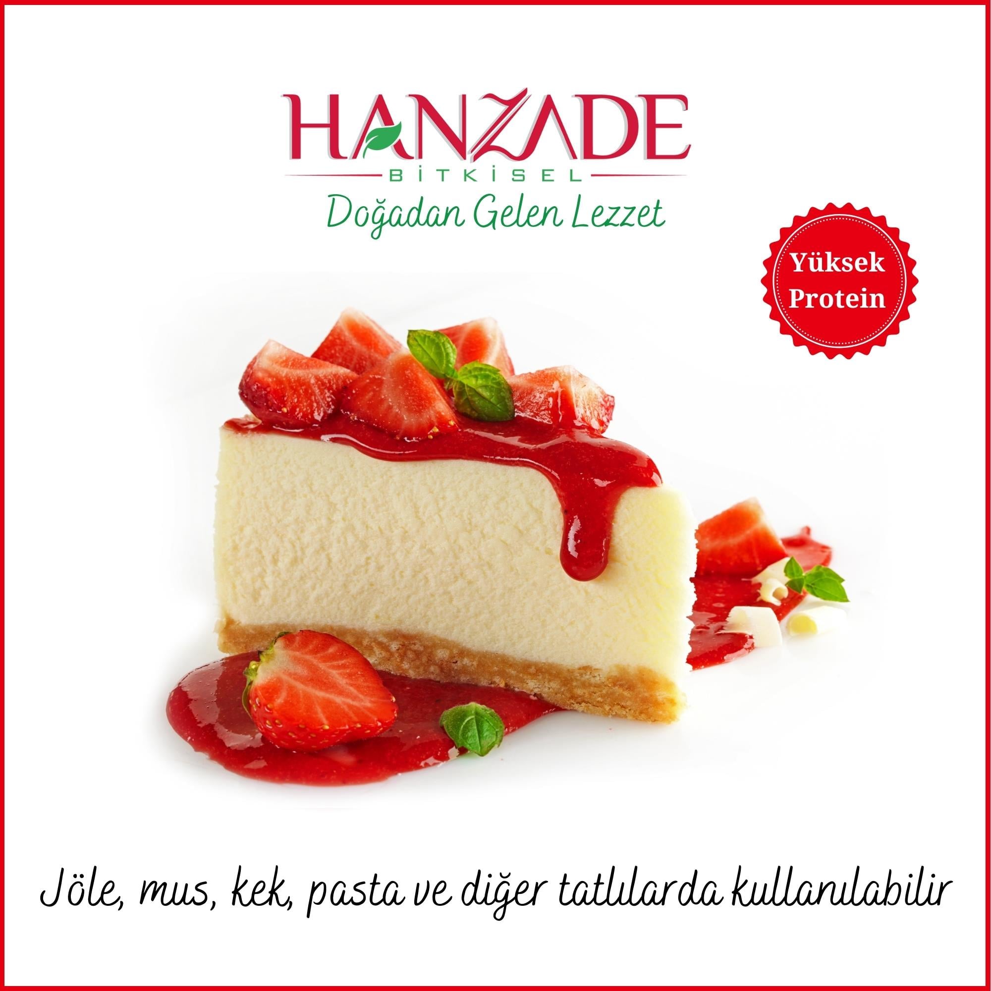Hanzade Bitkisel Toz Jelatin %100 Saf Sığır Jelatini 240 Bloom