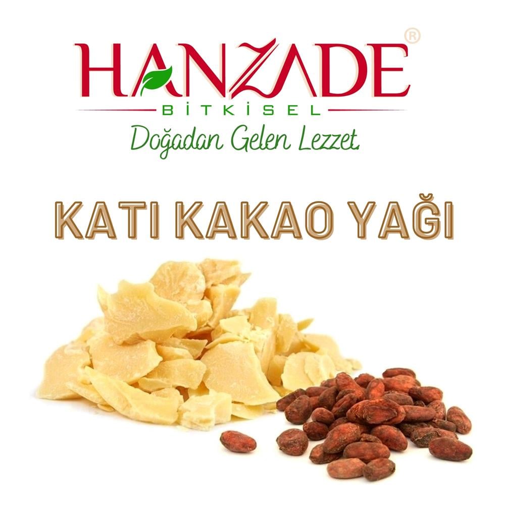 Hanzade Bitkisel Yenilebilir Saf Katı Kakao Yağı