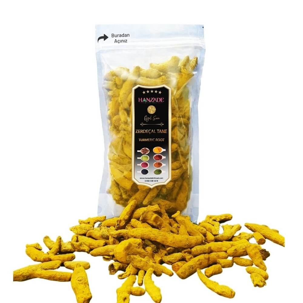 Hanzade Bitkisel Zerdeçal Tane 100 Gr