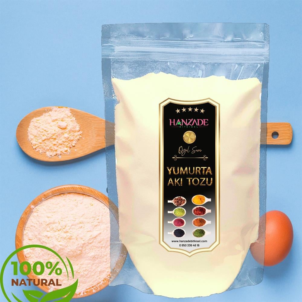 Yumurta Akı Tozu 100-250-500-1000 gr