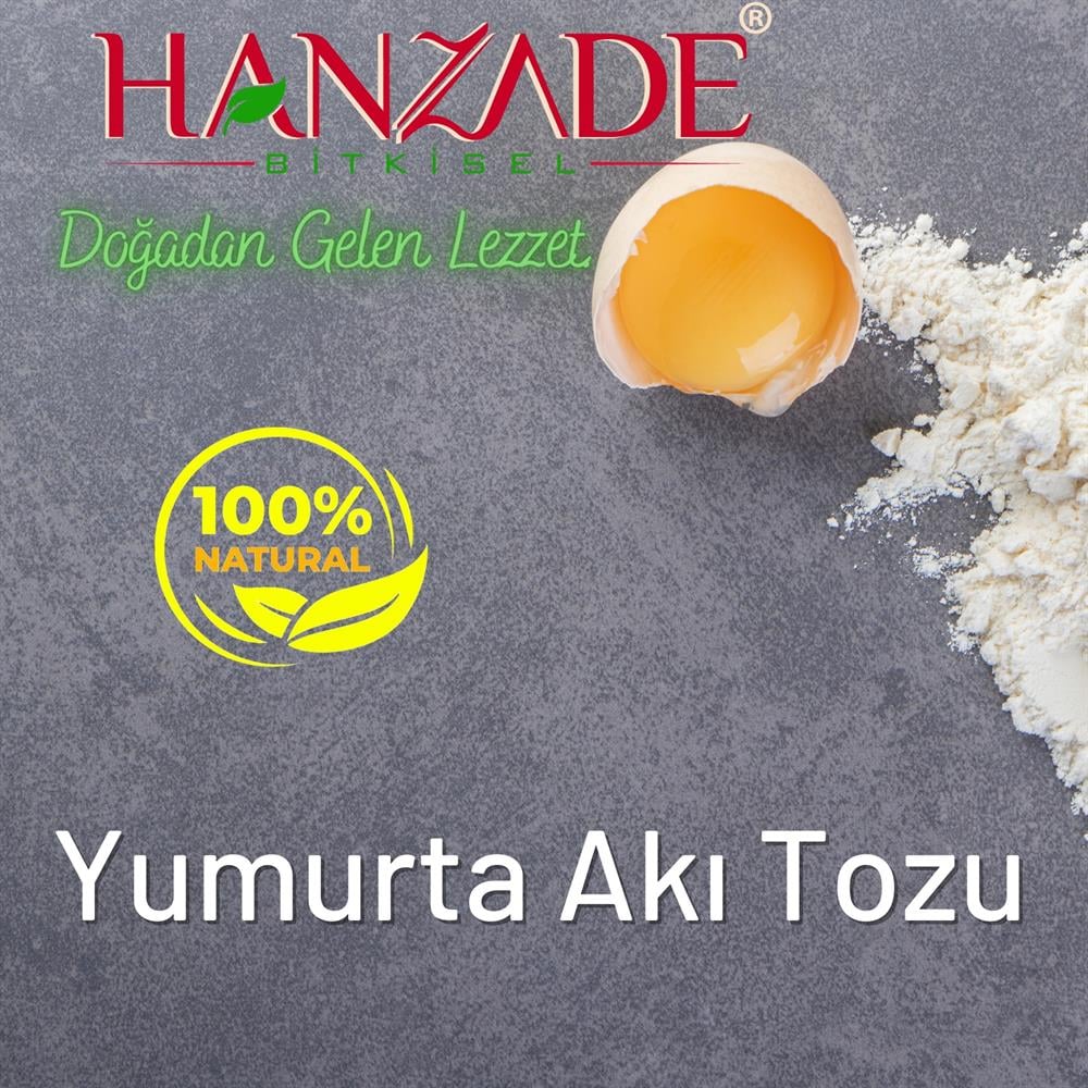 Yumurta Akı Tozu 100-250-500-1000 gr
