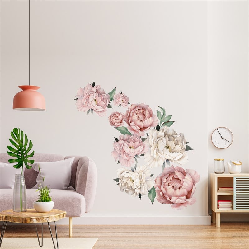 Gül Duvar Sticker Set-63