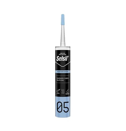 SELSİL MUTFAK BANYO SİLİKONU - 280ML (ŞEFFAF)