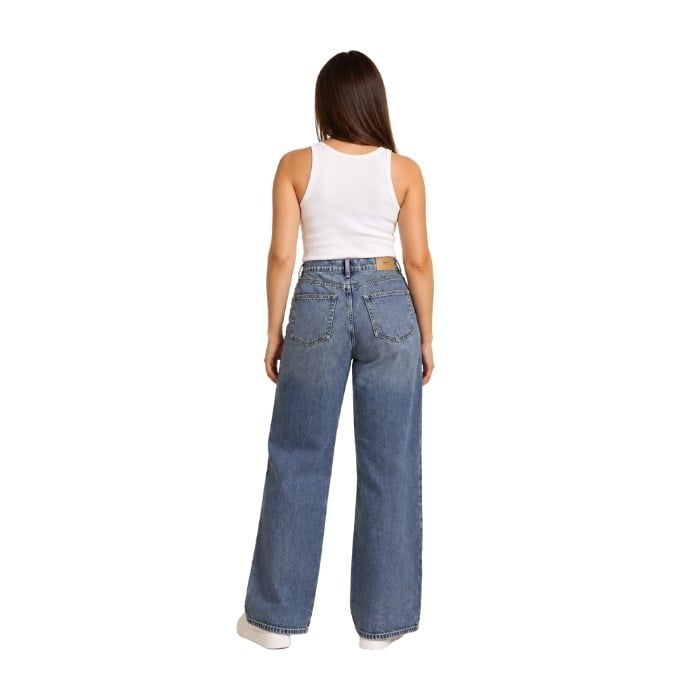 107204252003ONLY 15366323 KADIN PANTOLON  MAVİ