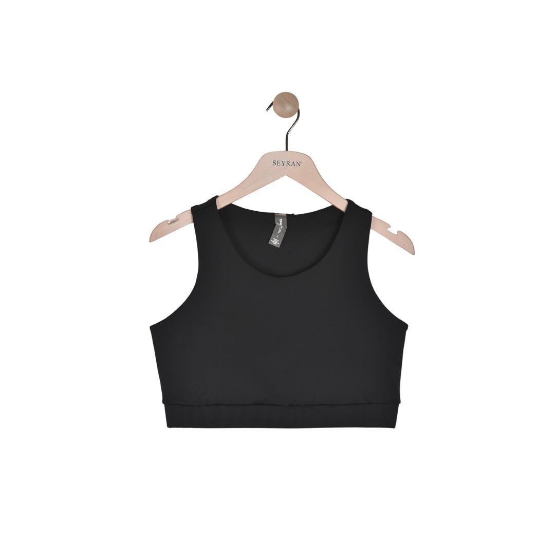 107236001001ONLY 15311601 KADIN CROP BRA  SİYAH