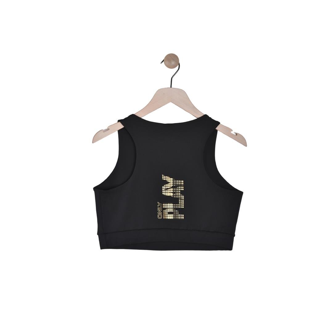 107236001001ONLY 15311601 KADIN CROP BRA  SİYAH