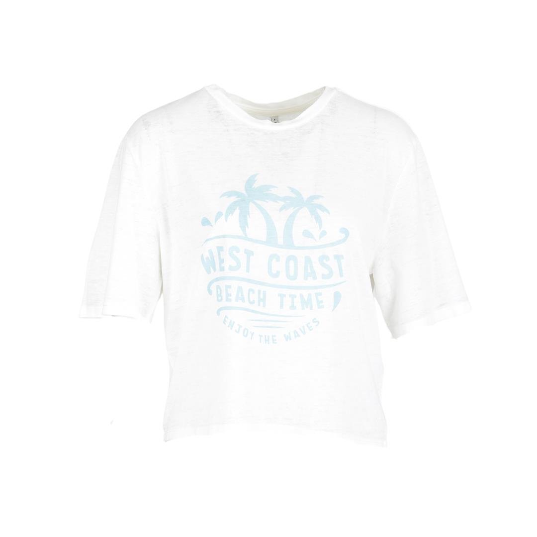 107237096024ONLY 15320622 KADIN T-SHIRT  EKRU