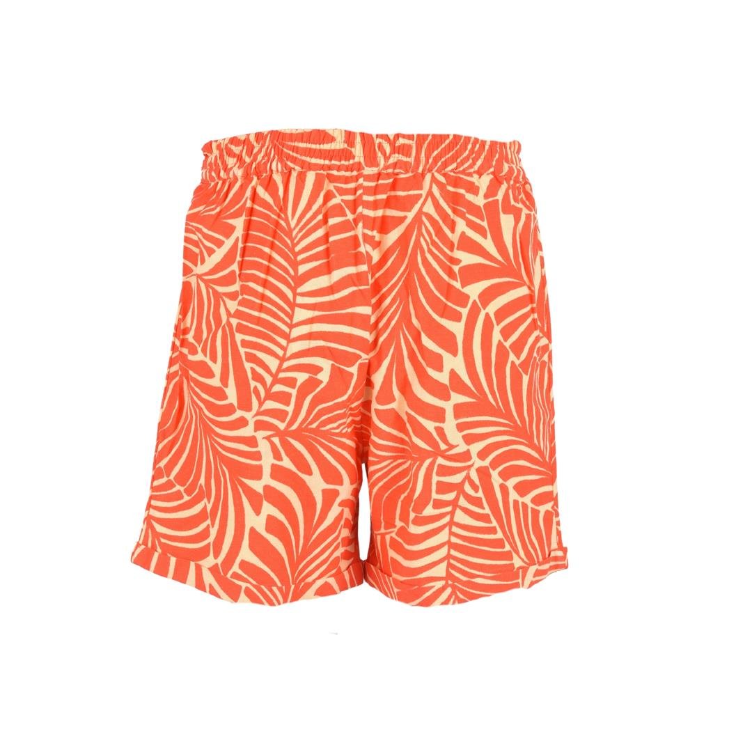 107254048009ONLY 15318789 KADIN ŞORT  ORANJ