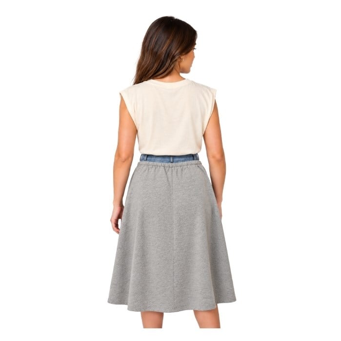 183242071008TWIST TS1260004064 KADIN ETEK  GRİ