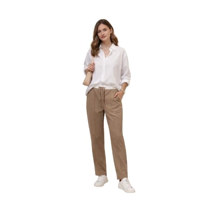 239204477015DOUBLE.TT X-240 KADIN PANTOLON  VİZON