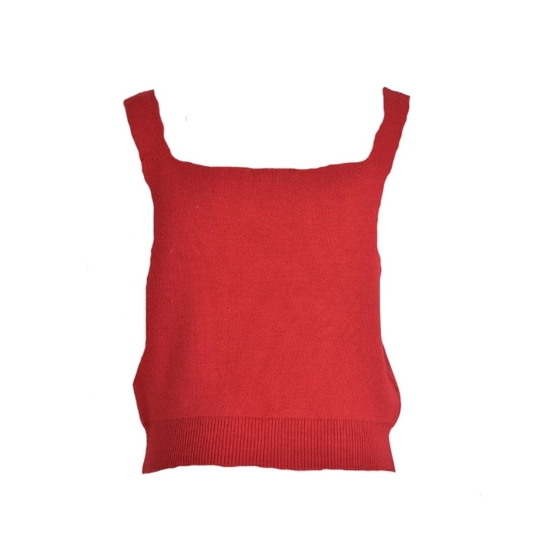 257237025004JOINUS 2425W139 KADIN CROP  KIRMIZI