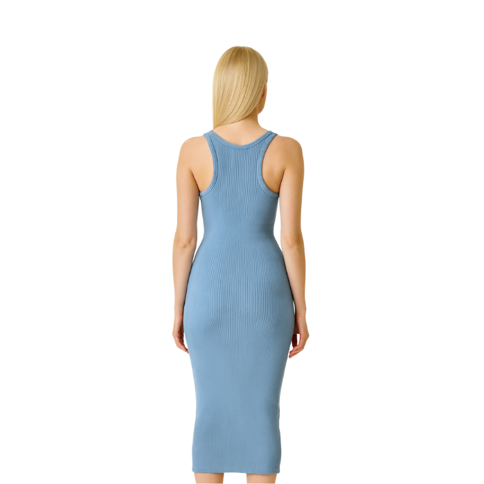 259234250003NOCTURNE 2539 KADIN ELBİSE  MAVİ