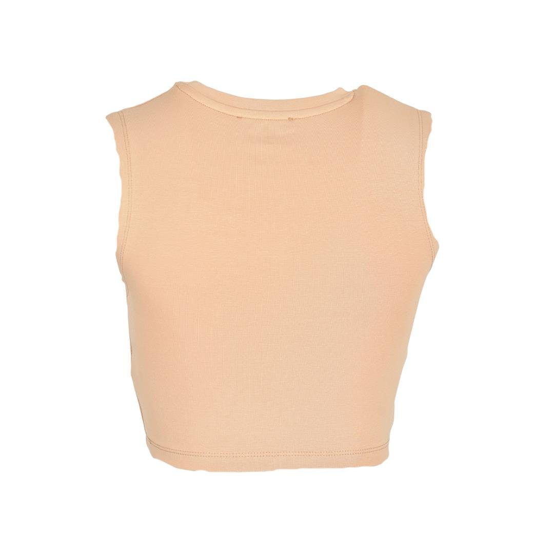 263237133014DILVIN 30125 KADIN CROP  BEJ