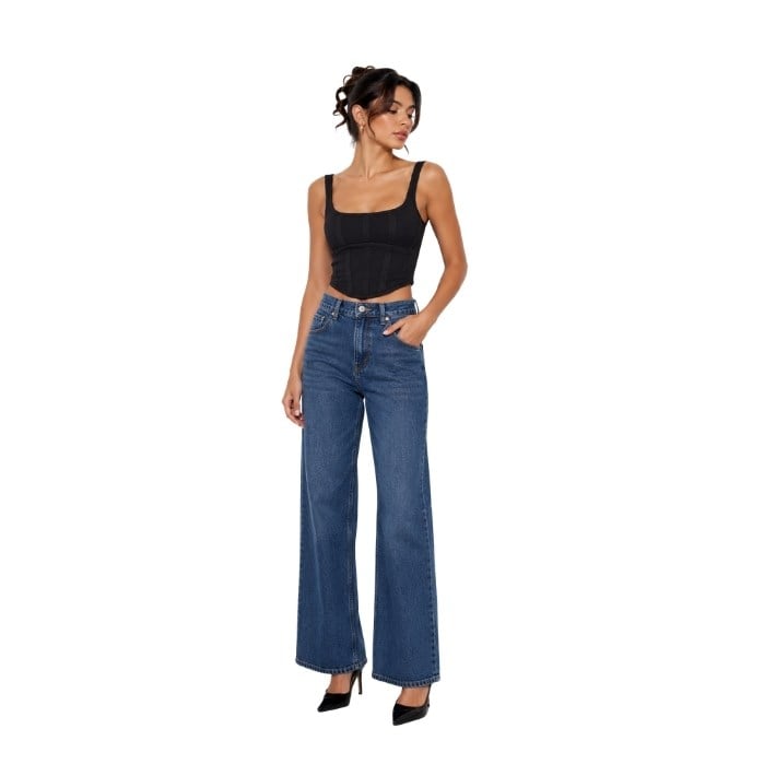 263237136001DILVIN 3793 KADIN CROP  SİYAH