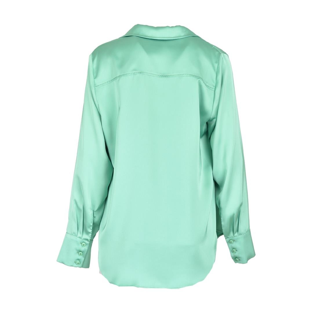 285250132005EKOL 01002 KADIN BLUZ  YEŞİL