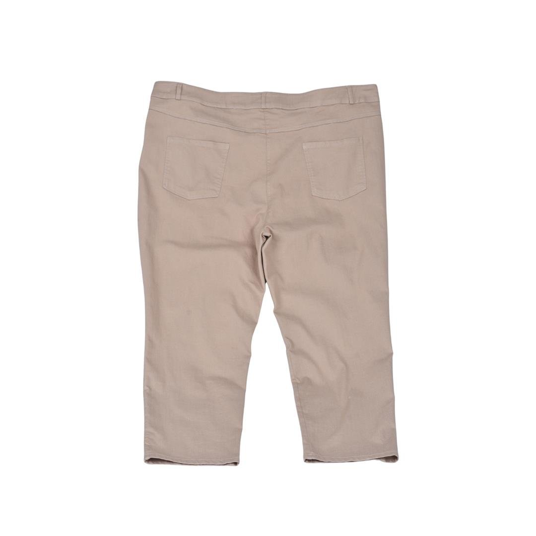 287904434014SEVDA 411-58 KADIN PANTOLON  BEJ