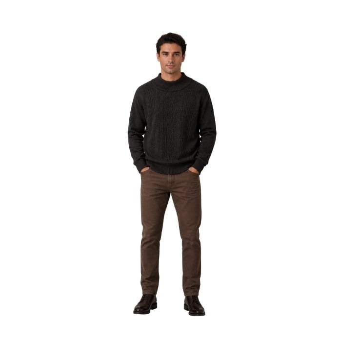 355710306036TONY MONTANA TB-3059 ERKEK TRİKO  ANTRASİT
