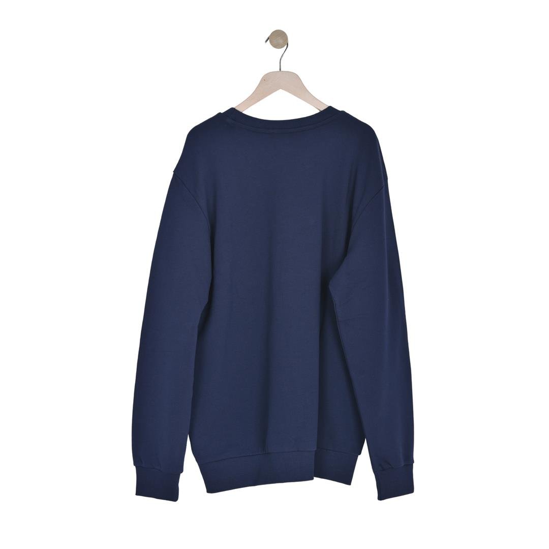 355738578219TONY MONTANA SW-1031 ERKEK SWEATSHIRT  MARINE