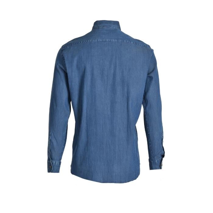 374703028003LEGATO GMK3790 ERKEK GÖMLEK  MAVİ