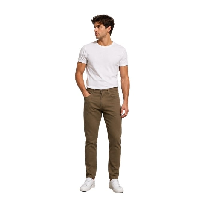 374704791015LEGATO PNT6305 ERKEK PANTOLON  VİZON