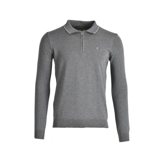 374710063018LEGATO TRK4505 ERKEK TRİKO  K.GRİ