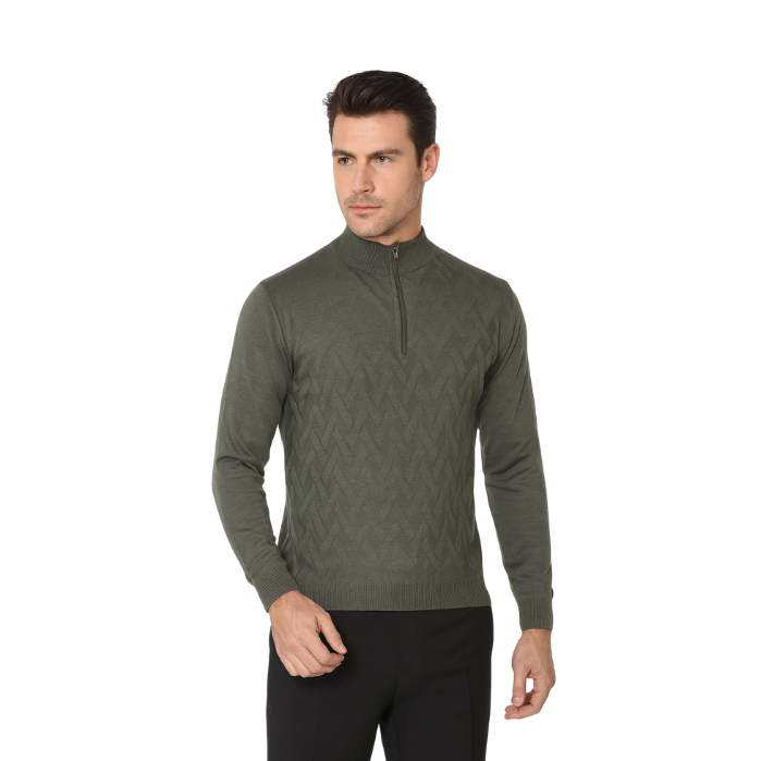 374710075037LEGATO TRK4665 ERKEK TRİKO  HAKİ