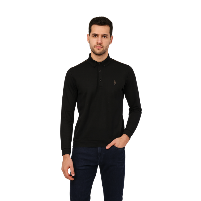 374738054001LEGATO SWT4730 ERKEK SWEATSHIRT  SİYAH