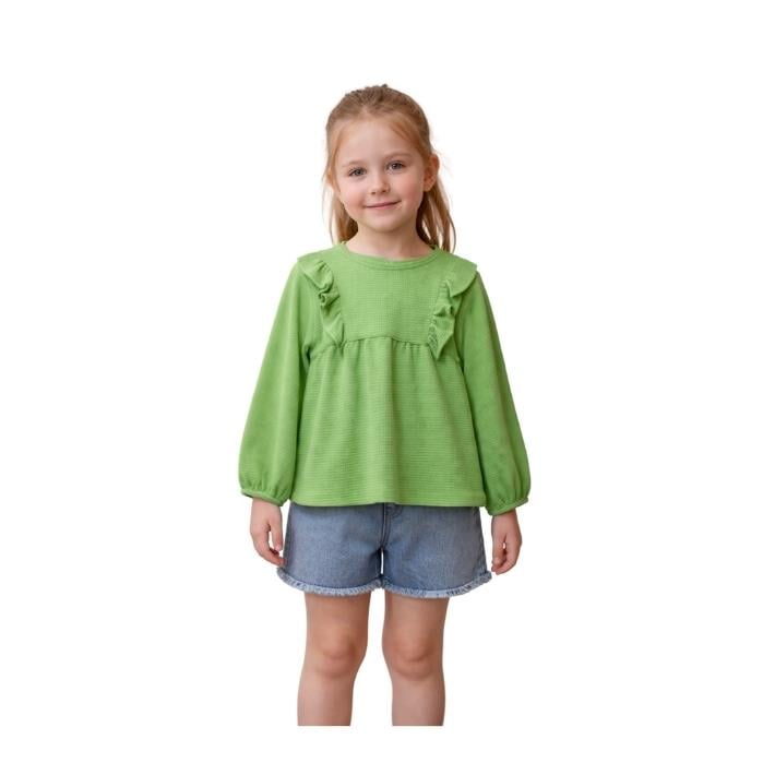 443438241005ESCABEL 35649-C ÇOCUK SWEATSHIRT  YEŞİL