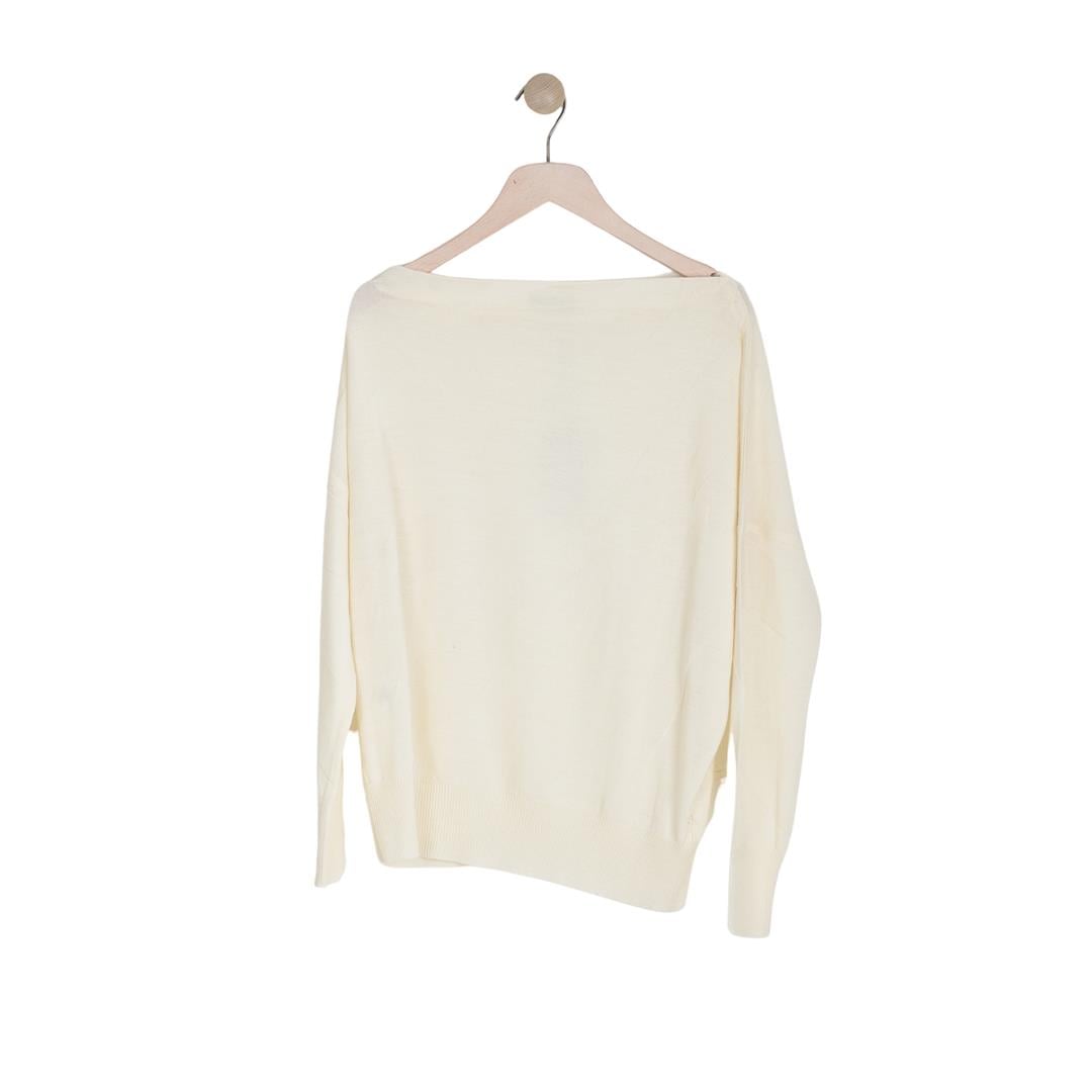 476250166024LAL KNITWEAR 80003 KADIN BLUZ  EKRU