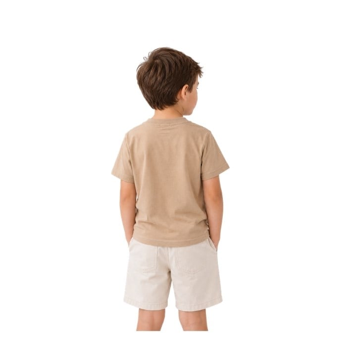 489437637014DIVONETTE 2572-2 ÇOCUK T-SHIRT  BEJ