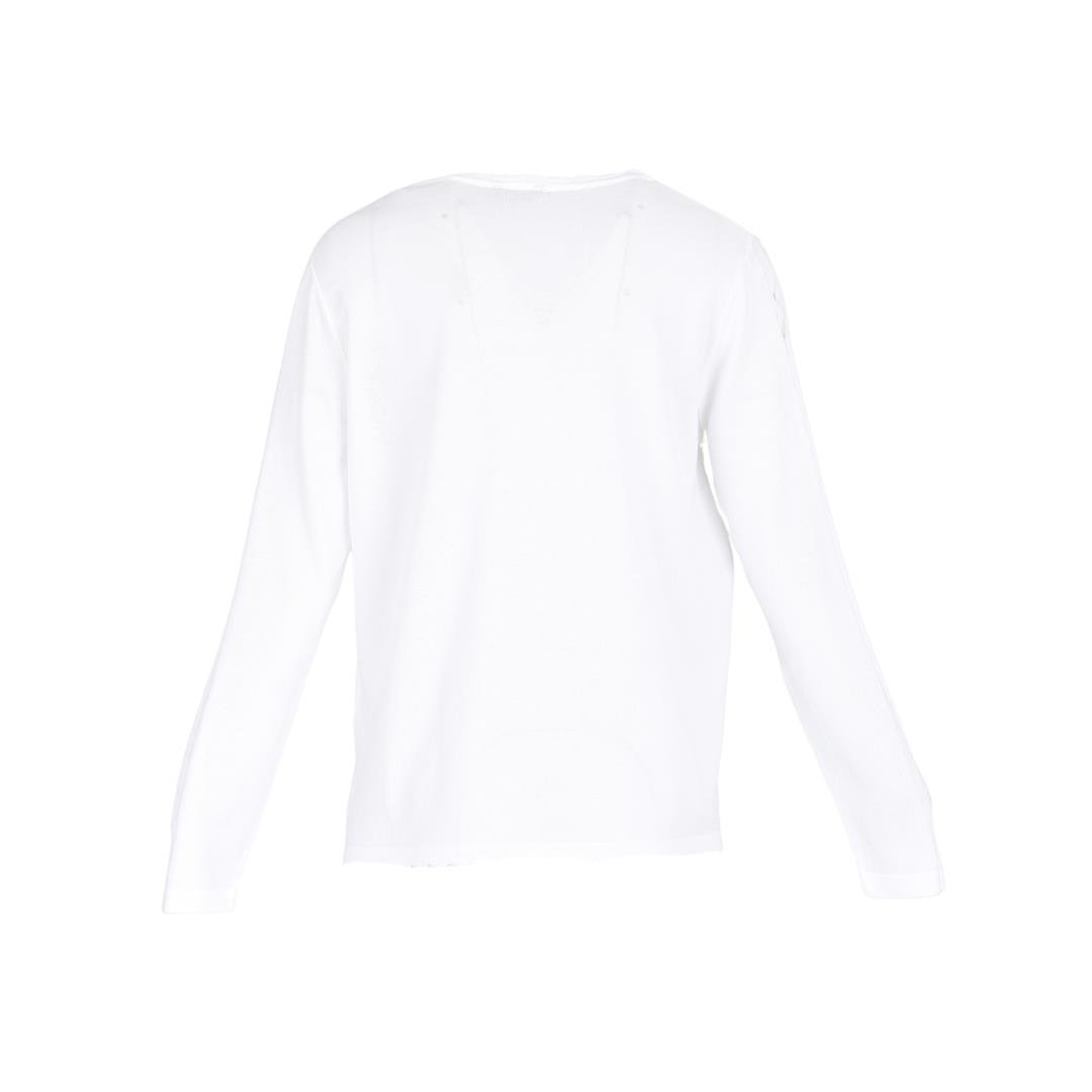 527250343002TWOMAİL Y4TBL22483 KADIN BLUZ  BEYAZ