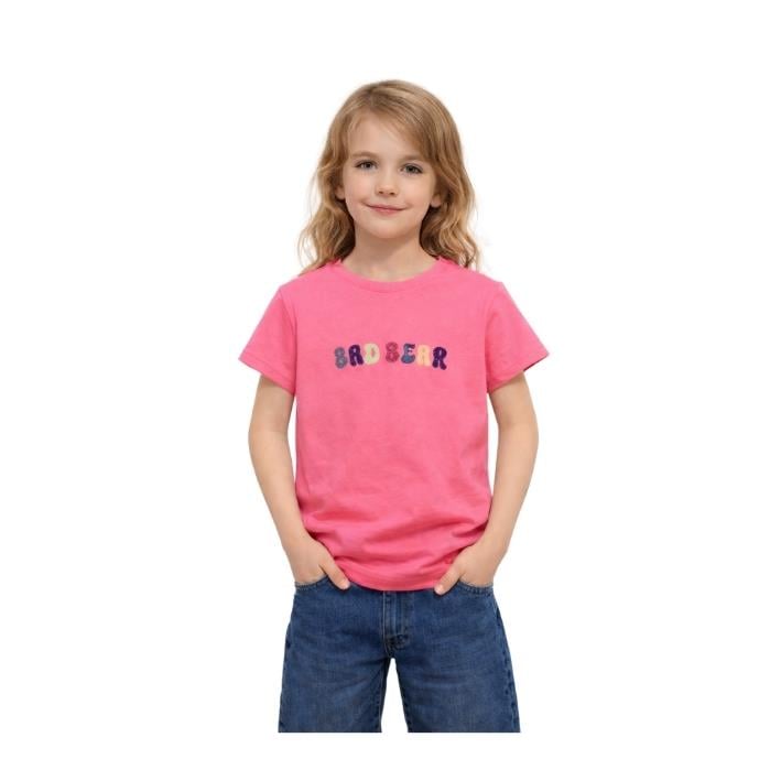 531437006010BAD BEAR 25.06.07.007 ÇOCUK T-SHIRT  PEMBE