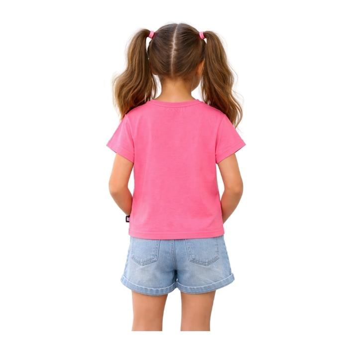 531437008010BAD BEAR 25.06.07.010 ÇOCUK T-SHIRT  PEMBE