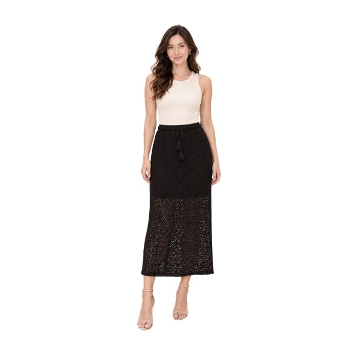 542242020001VERO MODA 10341414 KADIN ETEK  SİYAH