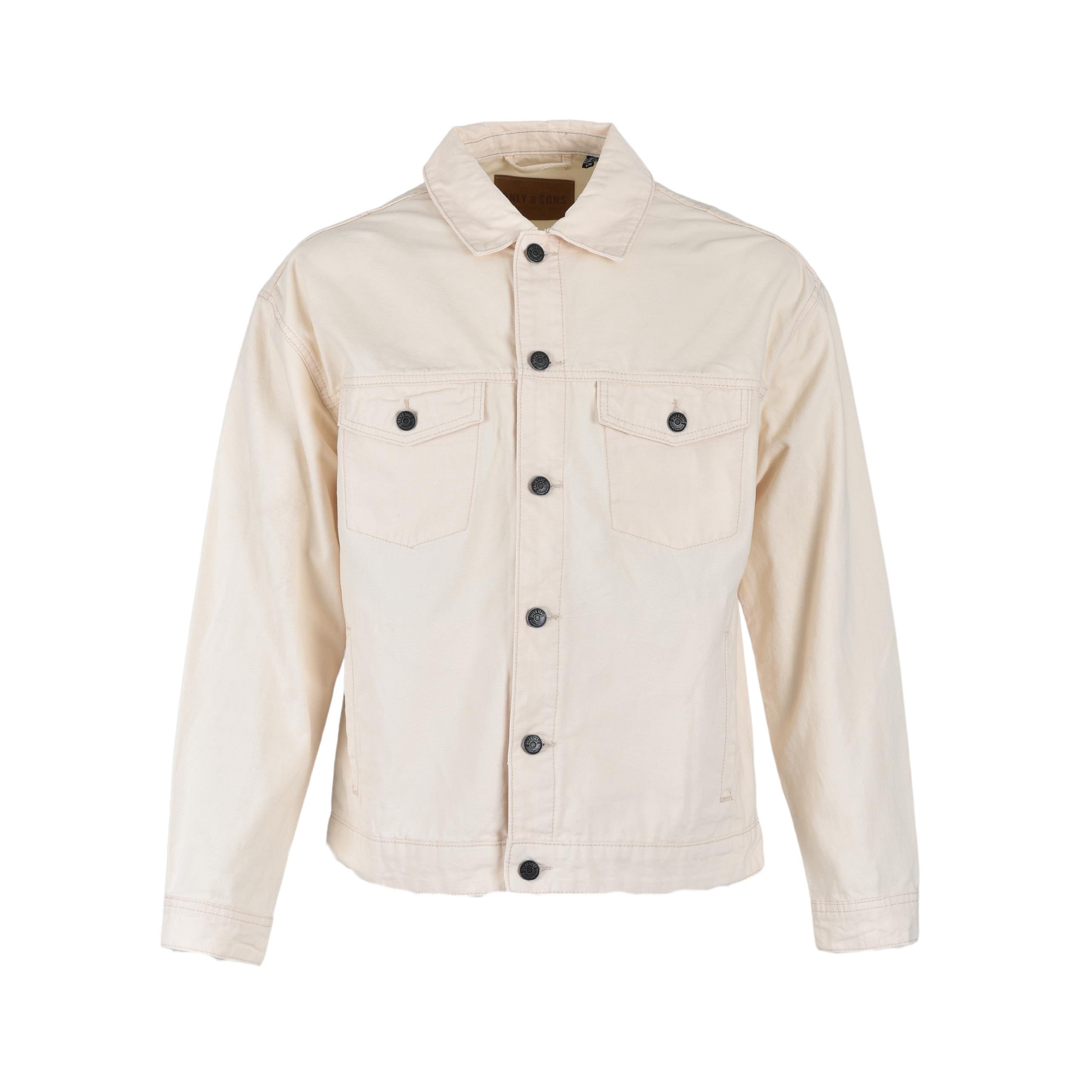 545520004ONLY & SONS 22024470 ERKEK MONT  EKRU