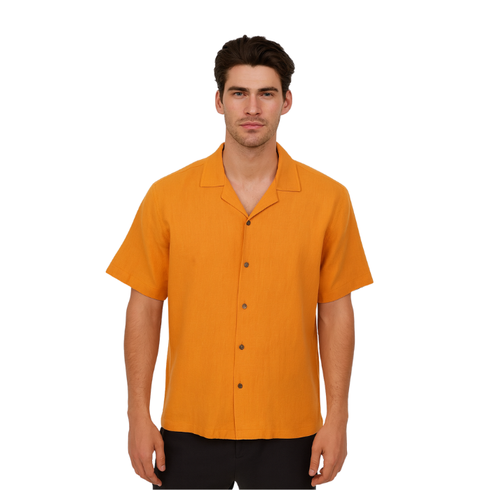 546503124068JACK AND JONES 12251027 ERKEK GÖMLEK  ŞEFTALİ