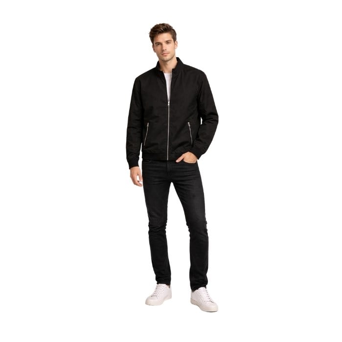 546520273001JACK AND JONES 12204277 ERKEK MONT  SİYAH