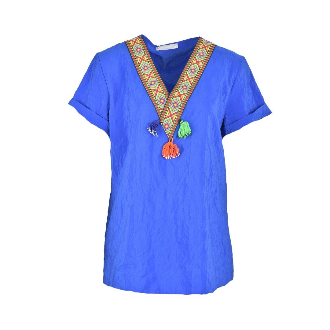 555250015050GLORIEN 2018 KADIN BLUZ  SAX