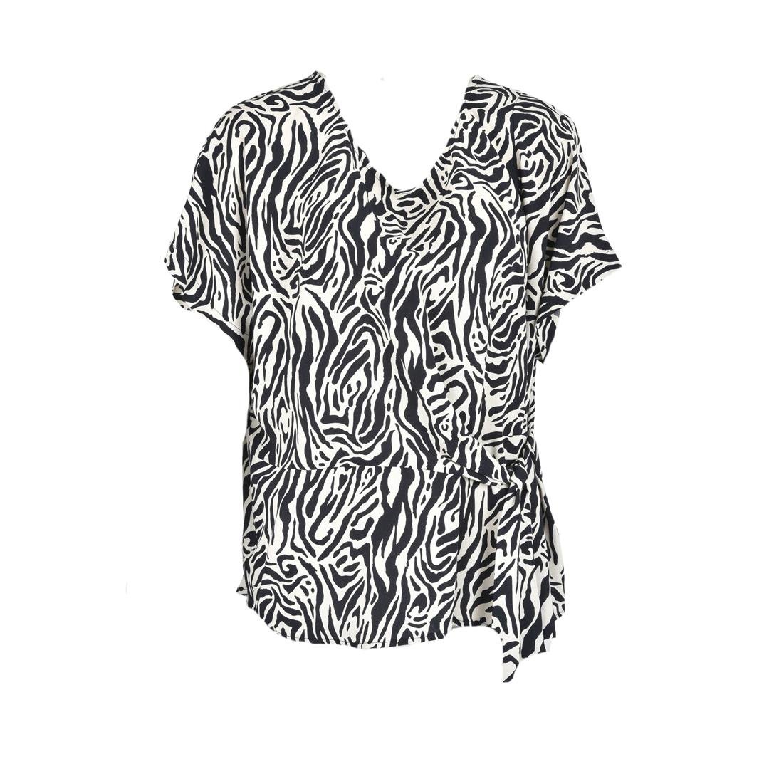 555250017001GLORIEN 2020 KADIN BLUZ  SİYAH