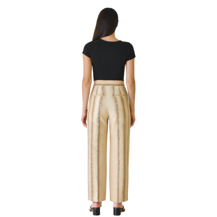 564204688015CHILIA 10057 KADIN PANTOLON  VİZON