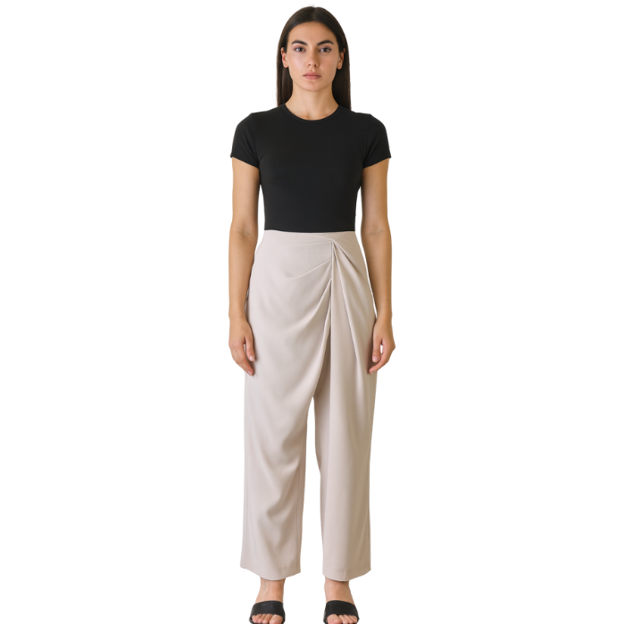 564204706025CHILIA 30490 KADIN PANTOLON  TAŞ