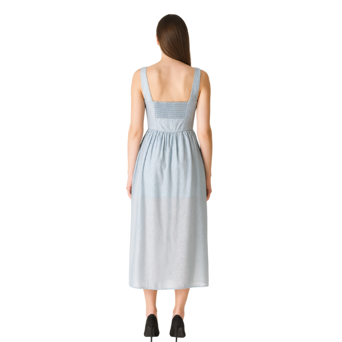 564235095003CHILIA 81334 KADIN ELBİSE  MAVİ